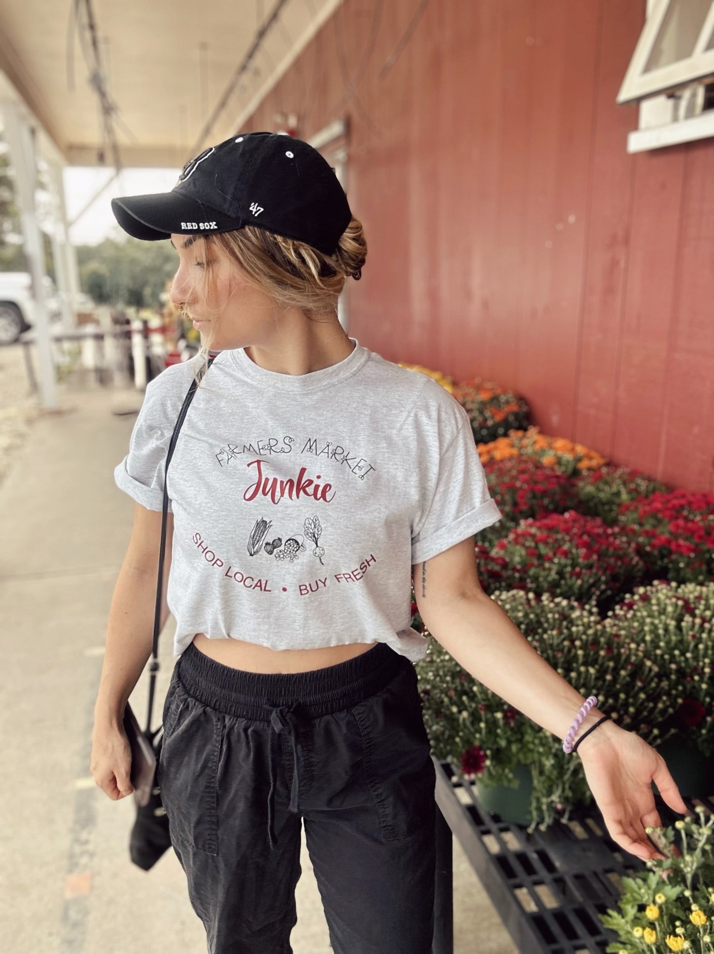 Farmers Market Junkie T-Shirt