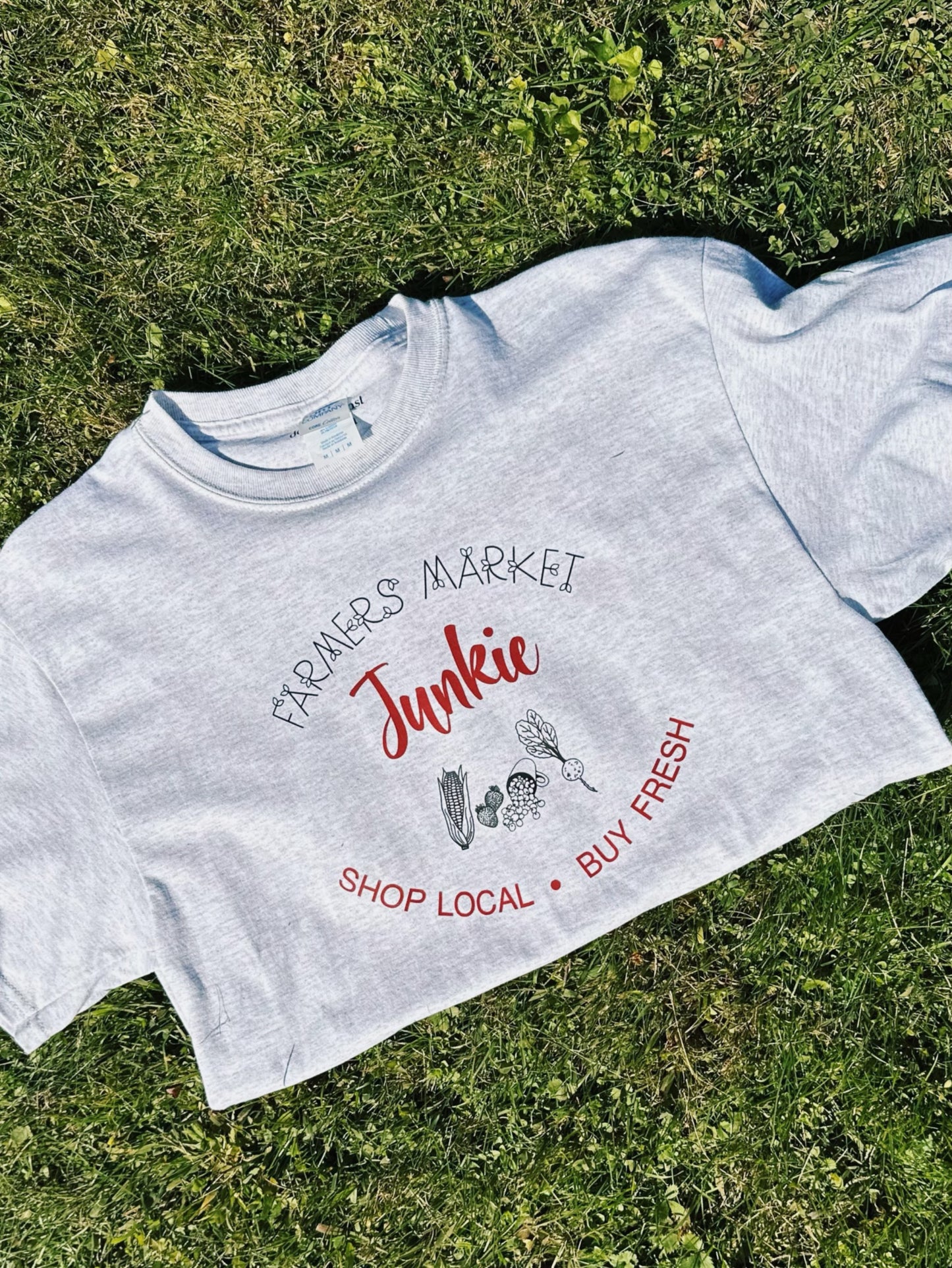 Farmers Market Junkie T-Shirt